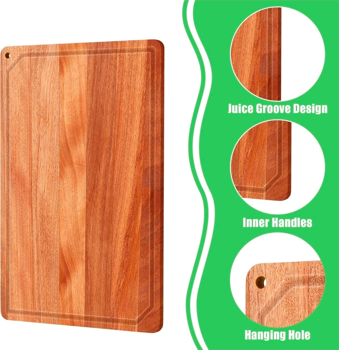 Large Rectangle Walnut Cutting Board (14×11)