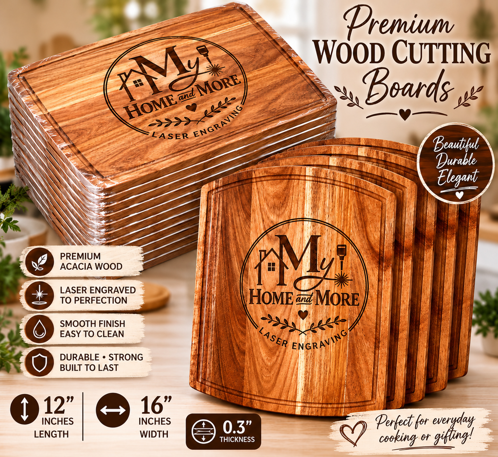 Large Acaia Cutting Board 1pc