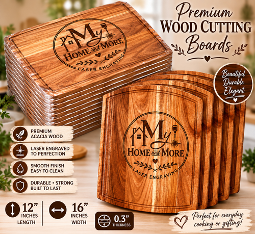 Large Acaia Cutting Board 1pc